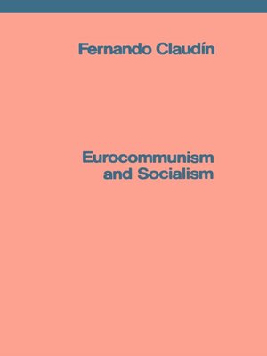 cover image of Eurocommunism and Socialism